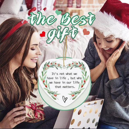 Friendship Ornaments - Christmas & Birthday Gifts for Women - Home Decor...
