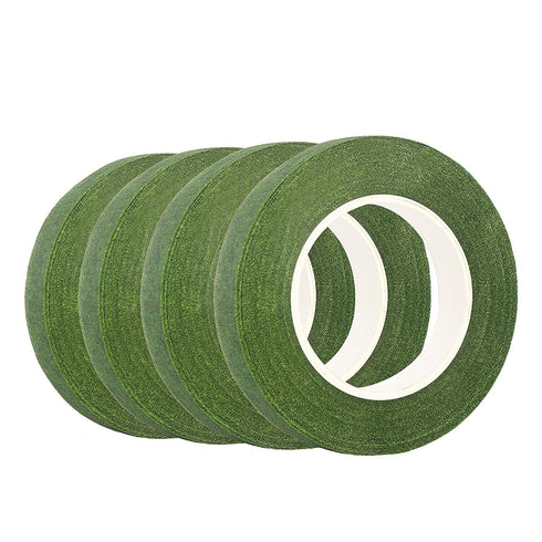 CCINEE Floral Arrangment Kits 4 Rolls 1/2 Inch Dark Green Floral Tapes with 20pcs 18 Guage Green Floral Wire 16 Inch for Floral Crafts...