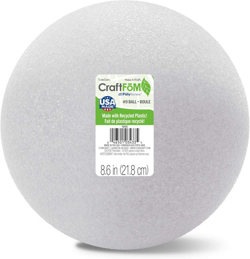 FloraCraft CraftF?M Ball 8.6 Inch White...