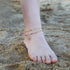 TOBENY Initial Ankle Bracelets for Women 14K Gold Plated Layered Initial Anklets A-Z Letter Anklet CZ Pendant Figaro Chain Summer Foot Jewelry Gif...