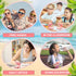 Hortsun 3Pack Necklace Fan Portable Neck Hanging Fan Mini Fan Handheld Fan for Cooling Small Personal Hands Free Fan USB Rechargeable Battery 3 Sp...