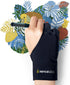 XENCELABS, Artist Glove, Drawing Glove Left Right Hand for Drawing Tablet, 2 Finger Glove for Drawing, Black Size S...