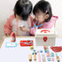 Doctor Kit for Kids - 17 Pcs Wood Medical Pretend Play Toys with Storage Box, Stethoscope and Other Accessories for Fun Role Playing Game Party Gi...