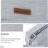 ANGOOBABY Small Pencil Case Student Pencil Pouch Coin Pouch Cosmetic Bag Office Stationery Organizer For Teen School-Grey Green...