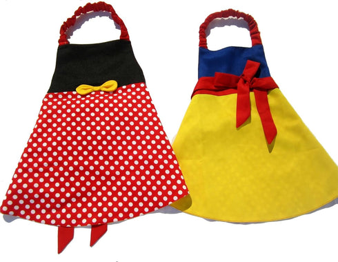 Bibbidi Boutique Princess Dress Up Apron Costume Reversible (Fairest in the Land) -L9...