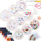 Sherr 9 Sets Embroidery Stitch Beginners Practice Kits Cross Stitch Kits to Learn Different Stitches Crochet Punch Needlepoint Kits for Kids Adult...
