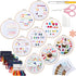 Sherr 9 Sets Embroidery Stitch Beginners Practice Kits Cross Stitch Kits to Learn Different Stitches Crochet Punch Needlepoint Kits for Kids Adult...