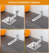 Adhesive Furniture Wall Anchors (10 Pairs), Vinkqiado Anti Tip Furniture Straps Kit for Baby Proofing, Secure Bookcase Dresser Shelf Cabinet to Wa...