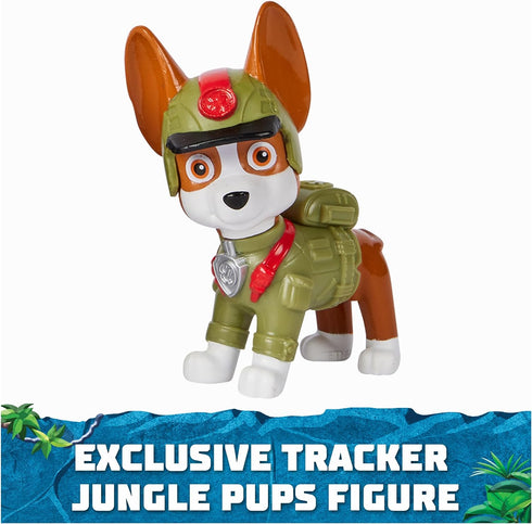 Paw Patrol Jungle Pups, Tracker’s Monkey Vehicle, Toy Truck with Collectible Action Figure, Kids Toys for Boys & Girls Ages 3 and Up...