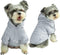 Pet Clothes for Dog, Dog Hoodies Sweatshirt with Hood and Pockets for Small Dogs (Grey Dog Hoodie, Large)...
