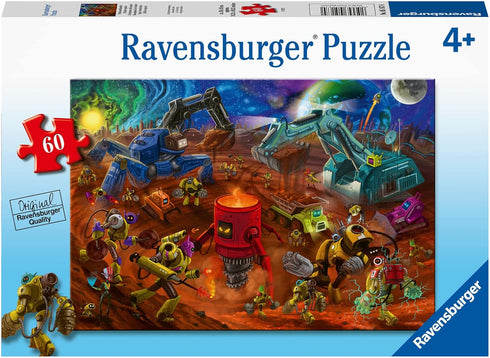 Ravensburger Space Construction 60 Piece Jigsaw Puzzle for Kids - 05167 - Every Piece is Unique, Pieces Fit Together Perfectly...