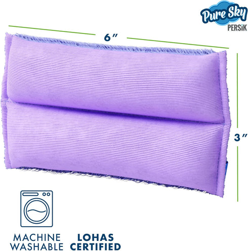 Pure-Sky Ultra Microfiber Cleaning Sponge – 2-in1, Combination for Glass and Multipurpose – JUST ADD Water No Detergents Needed – Use for Windows,...