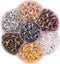 YAKA 350pcs 1 Box 7 Colors Alloy Lobster Clasp DIY Jewelry Bracelet Necklace Making Fastener Hooks (14x8mm)...