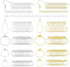 XKCWXY 483Pcs Earring Making Kit with Beading Hoop Earring Finding Component Accessories,Earring Hooks,Jump Rings,Earring Backs for Jewelry Making...