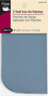 Dritz 55240-15D Patches, Iron-On, Twill, Light Blue, 5 x 5-Inch (2-Count)...