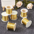 Pandahall 125 Feet Tarnish Resistant Copper Wire 26 Gauge Jewelry Beading Craft Wire for Jewelry Making (Golden)...