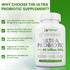 Ultra Probiotic for Women & Men - 60 Billion CFU, Clinically Supported & Identified Strains with Health Benefits, Quality Probiotics for Digestive...