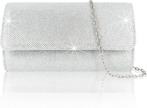 Evening Bag Clutch Purses for Women Sparkling Handbag Wedding Party Cocktail Prom Purse Crossbody Shoulder Envelope Bag...