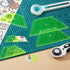 8 Pcs Half Hexagon Quilting Rulers Acrylic Quilting Templates for Quilting 1-7 Inch Quilt Template Ruler with 1/4 Inch Seam Allowance Quilt Suppli...