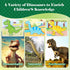3 Pack Dinosaur Wooden Puzzles for Toddlers,Montessori Toys Dinosaur Puzzle for Kid 3 Year Old,Preschool Educational Learning Colorful Toys Gifts...