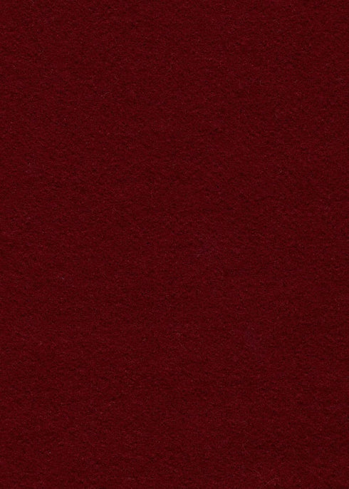Burgundy Red - Wool Felt Oversized Sheet - 20% Wool Blend - 1 12x18 inch Sheet...