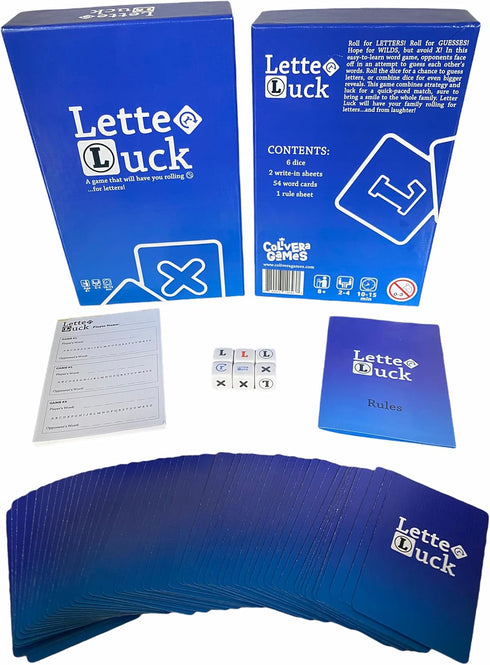 Letter Luck: A Family Word Game That Will Have You Rolling...for Letters!...