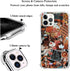 Trendy Aesthetic Autumn Case Halloween Pumpkin Case for iPhone 14 Pro Max, Fall Maple Pumpkin Case for iPhone 14 Pro Max for Women Men, Unique Des...