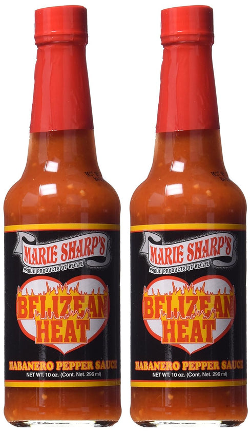 Marie Sharp's Belizean Heat Hot Sauce 10 oz. (2-Pack)...