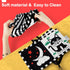 Black and White Baby Toys, High Contrast Newborn Toys 0-3 Months Brain Development, Tummy Time Toys, Soft Baby Book, Infant Sensory Toys 0-6-12 Mo...