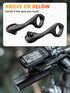 ROCKBROS Out Front Mount Compatible with Garmin, iGPSPORT - Bike Handlebar 1.26’’-1.38’’/ 32-35mm...