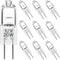 Diximus G4 Low Voltage Halogen Bulbs - 20 Watt Small Light Bulb – 12V Landscape Light Bulbs 20W Bi-Pin Bulb for Under Cabinet Puck Light, Chandeli...
