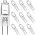 Diximus G4 Low Voltage Halogen Bulbs - 20 Watt Small Light Bulb – 12V Landscape Light Bulbs 20W Bi-Pin Bulb for Under Cabinet Puck Light, Chandeli...