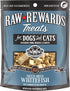 Northwest Naturals Raw Rewards Freeze-Dried Whitefish Treats for Dogs and Cats - Bite-Sized Pieces - Healthy, 1 Ingredient, Human Grade Pet Food, ...