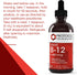 Protocol Liquid B-12 5,000mcg - Nervous System Support* - with B Vitamins - Dairy Free & Vegan Vitamin B Liquid - 4 fl oz...