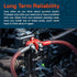 True Mods 12V-48V Dual Stud Battery Junction Post 3/8 Inch M10 2 Single Isolated Power Distribution Post Terminal Bus Bar Power Ground Insulated f...