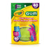 GUM Crayola Kids Flossers with Fluoride - Designed for Little Hands - Fun Grape Flavor - Easy to Use Kids Floss Picks for Children Ages 3+, 40ct (...