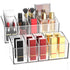 2pcs Makeup Organizer - Makeup Brush Holder Storage Organizer with 7 Slots,Clear Makeup Organizer for Cosmetics, Nail Polish, Art Supply, Bathroom...