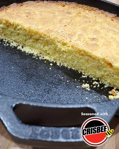 Crisbee Stik® Cast Iron and Carbon Steel Seasoning - Family Made in USA - The Cast Iron Seasoning Oil & Conditioner Preferred by Experts - Maintai...