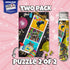 MicroPuzzles “Celebration” 2-Pack - Mini Puzzles for Adults, 150 Piece Small Puzzles for Adults and Teens - 4” x 6” Inch, Compact and Challenging ...