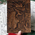 DND Journal 3D Vintage Dragon Embossed Leather Cover Fantasy Personal Planner - 192 Pages A5 Notebook Great Daily Campaign Sketchbook for GM & Pla...