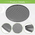 ACROPIX Universal 4.5 Inch Speaker Grills Mesh for Audio Subwoofer 120x6.5mm Grille without Frame Black - Pack of 2......