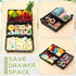 6 Pack Plastic Basket 10.24 x 6.5 x 2.36 Inch Small Plastic Storage Bins Rectangle Plastic Organizer Tray Classroom Containers for Organizing Shel...