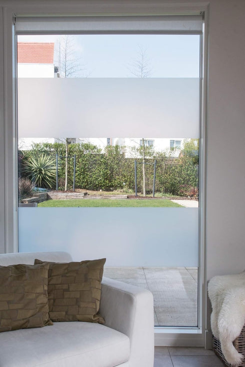 d-c-fix 346-0211 Self-Adhesive Privacy Glass Window Film, Milky, 17" x 78" Roll...