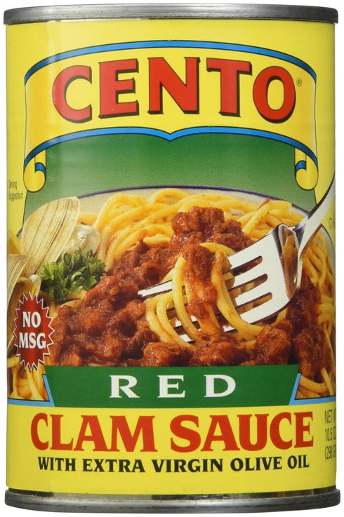 Cento Foods Red Clam Sauce 10.5 Oz, 10.5 OZ...