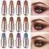 Boobeen 12 Colors Eyeshadow Palette High Pigmented Brighten Eyeshadow Set Blush Highlighting Powder Makeup Set Natural Eye Shadow Kit For Beginner...