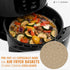 Unbleached Air Fryer Parchment Paper Compatible with Chefman, Cozyna, Gourmia, Gowise + more - 6.7 inch Perforated Pre-Cut Round Paper Liner Sheet...