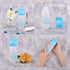 Framendino, 1 Pack Blue Hair Oil Applicator Bottle Root Comb Applicator Bottles for Hair Care...