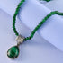SHOP LC DELIVERING JOY Green Quartzite Bead Malachite Pendant Statement Choker Necklace Jewelry 20 Inches Women Birthday Gifts for Women...