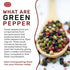 Spicy World Whole Green Peppercorns 4 Oz Bag - Steam Sterilized & All Natural...