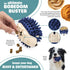 Bella Boo Pets Interactive Dog Toy for Strong Chewers - Freddy The Hedgehog Blue All-in-One Treat Ball + Food Dispensing Slow Feeder Dog IQ Puzzle...